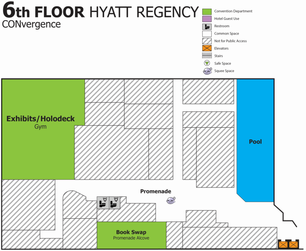 Sixth Floor map