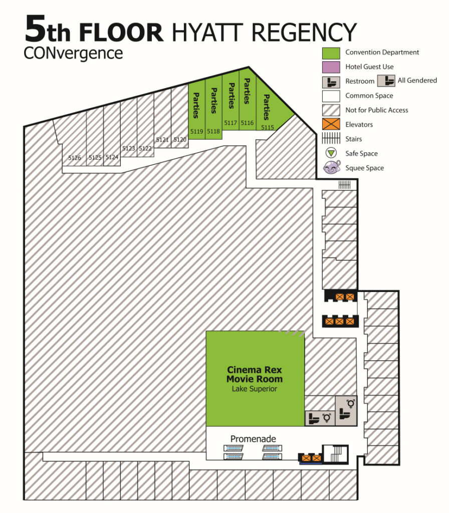 5th floor map