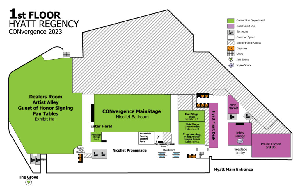 CONvergence Convention | Maps